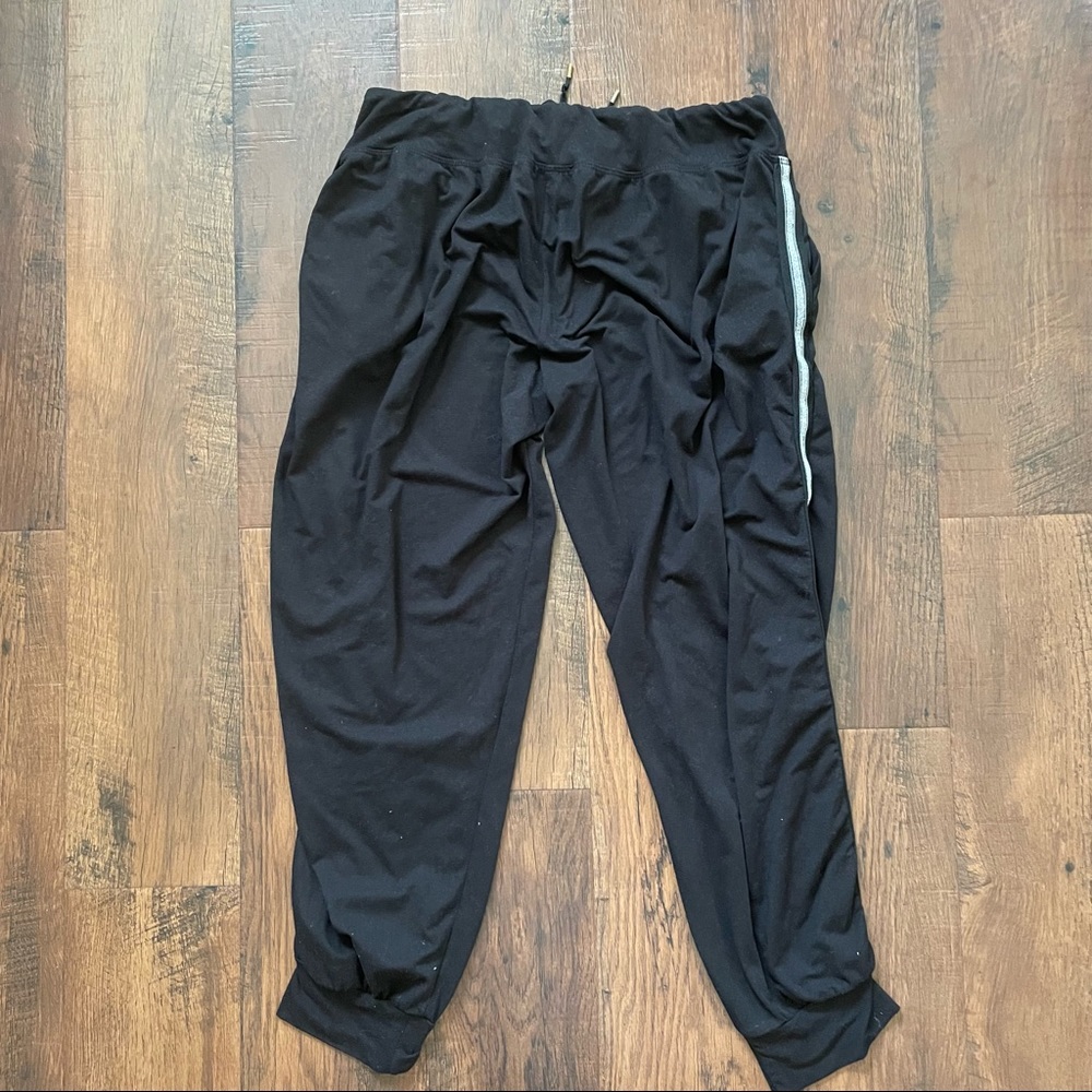 Tart Intimates Black Drawstring Pants, Size Xl - image 2